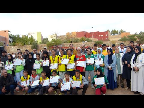 ثانوية جابر بن حيان بأزيلال ت نق ب عن المواهب في بطولة العدو الريفي احتفاء بالمسيرة الخضراء المظفرة