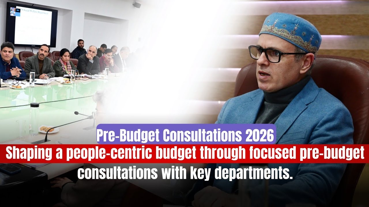 CM Omar Abdullah Holds Day 2 of Pre-Budget Consultations Ahead of J&K Budget Session