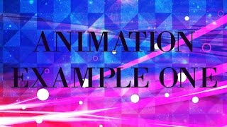 Famous ANIMATION EXAMPLE 1 Profile