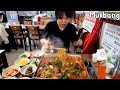 Mukbang | 수원 지동시장 순대타운에서 순대곱창볶음 볶음밥은 필수!! | Sundae Bokkeum | Eating Show | 먹방