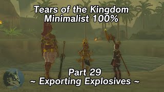 Tears of the Kingdom Minimalist 100% Part 29 - Exporting Explosives
The spreadsheet with the documentation, rules, explanations etc. can be found here: https://docs.google.com/spreadsheets/d/15CBosUfEnbcF0XjPCStMHMzohUPu1zK9hnLiSkraHMY/edit#gid=897908243
A location checklist can be found here: https://docs.google.com/spreadsheets/d/12XaCeQCspe0OvKHhBXNb_BNHH6GUqYB_FzeyC7eK8E0/edit?pli=1#gid=1916393668 Tears of the Kingdom Minimalist 100% Part 29 - Exporting Explosives