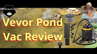Vevor Pond Vacuum Review  - #catshobbycorner