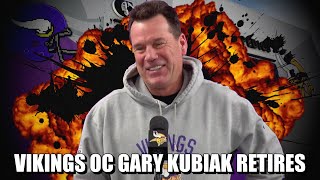 Vikings Offensive Coordinator Gary Kubiak Retires. Now What