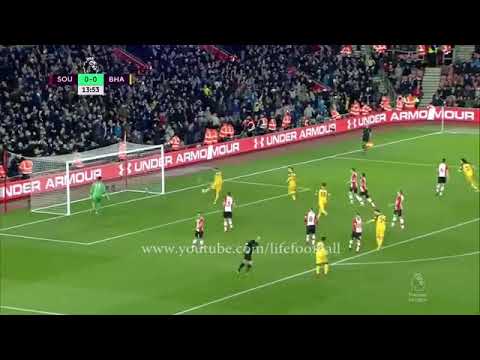 southampton vs brighton 1-1 ♥ all goals & highlights ♥ premier league 2018 round 25