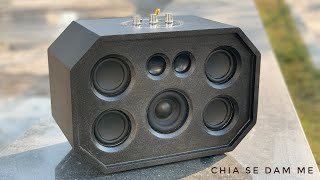 DIY bluetooth Speaker 2.1  ( From old broken speakers )