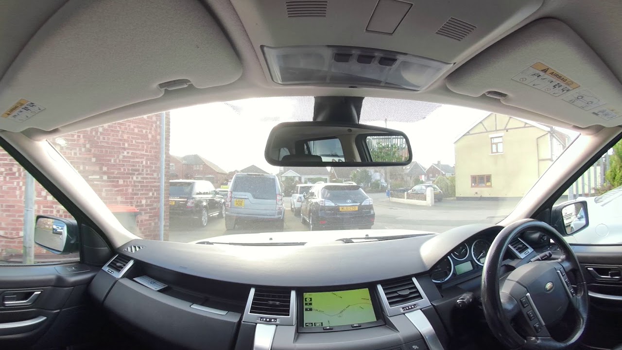 360° All Round Interior View of a 2007 Range Rover Sport 3.6 TD V8 HSE ...