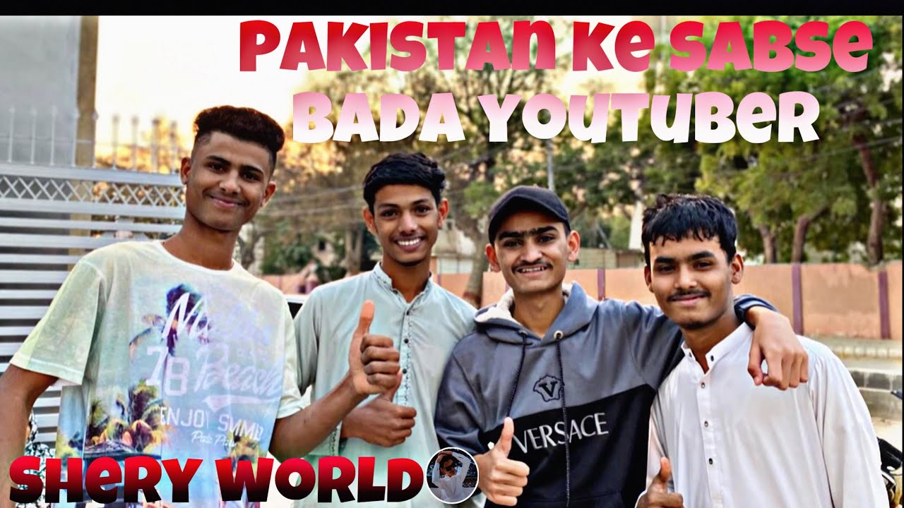 Pakistan ke youtuber SHERY WORlD se Milkar bahut Khushi Hua 🤩🥰