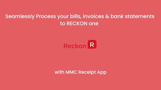 Say Goodbye to Manual Entry with Reckon One and MMC Receipt App Integration