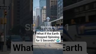 What If the Earth Stopped Spinning for 5 Seconds? 🌍🛑