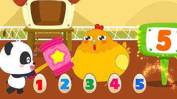 Dạy Bé Học Toán - Bé Học Đếm Từ 1 đến 10 cùng Gấu Trúc Kiki