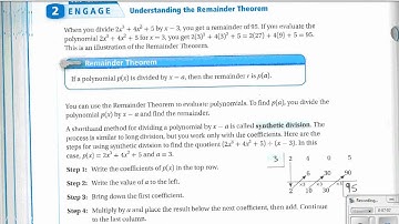 Video 3 3 Dividing Polynomials