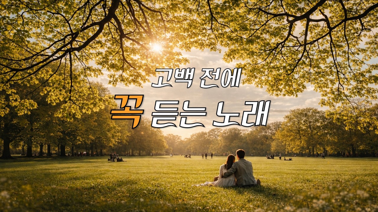 💌 이 노래 듣고 고백했어 | Confession Night Playlist | Soft Male Vocals for Love