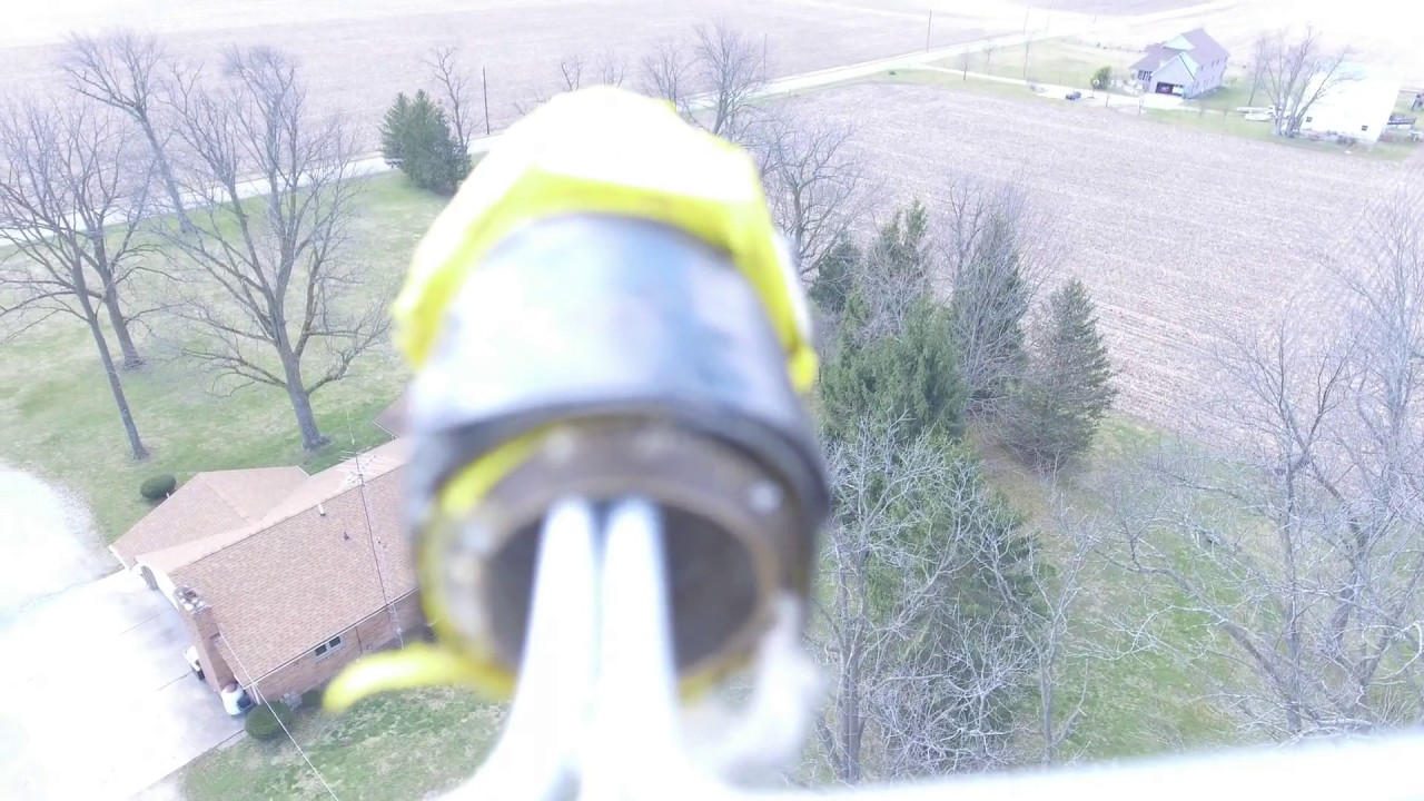 Amateur Radio Antenna rope installation YouTube