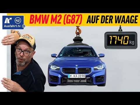 Was wiegt der BMW M2 Coupé wirklich? Leergewicht, Zuladung gewogen