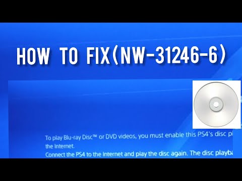 How to play dvd disc on ps4 fix ( NW-31246-6 )