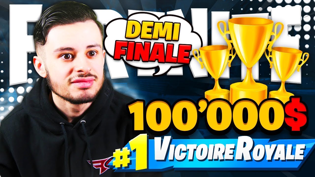 🔴 JE VAIS GAGNER LA DEMI-FINALE DU TOURNOI PRO DUO SUR FORTNITE ! (100.000$)