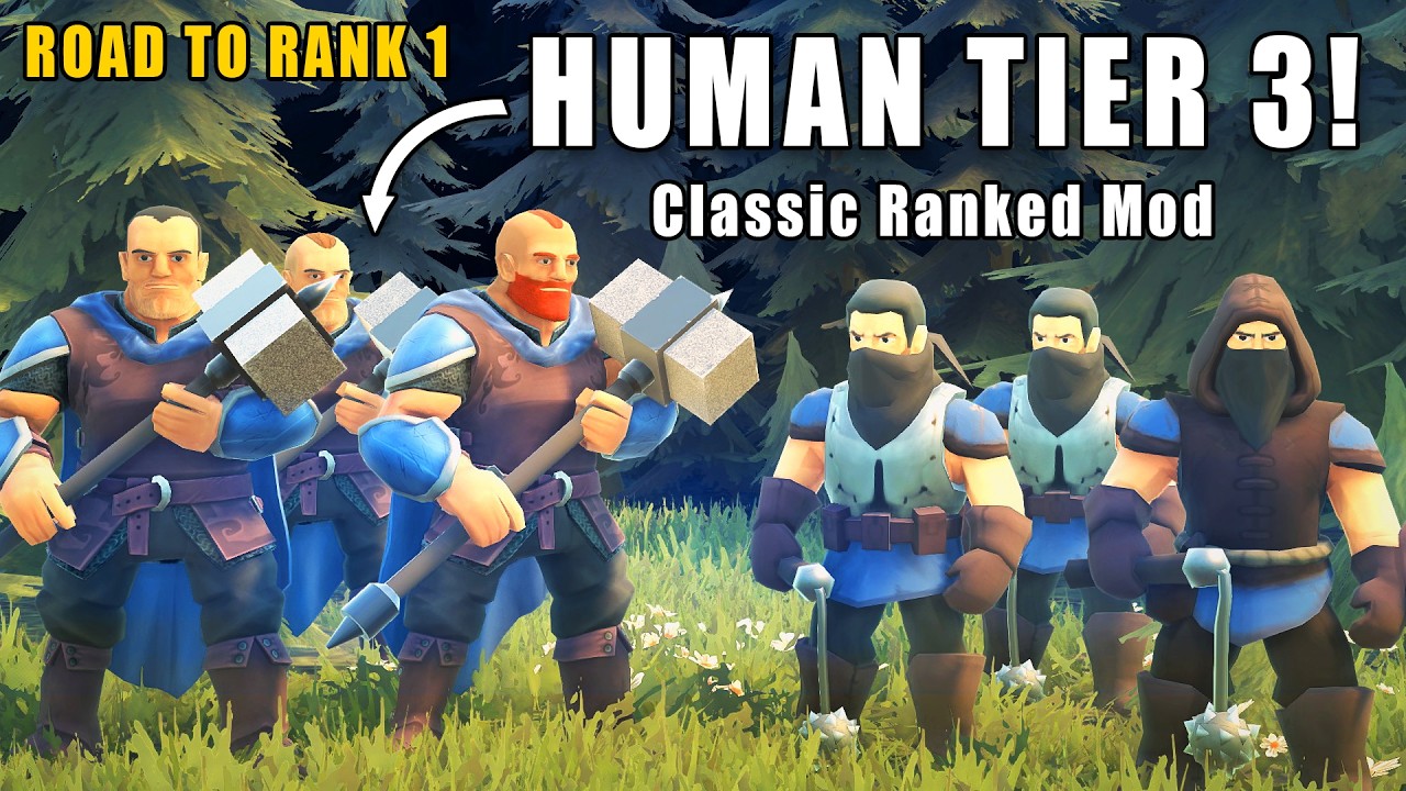 Ranked Mod Gets TWO New Human Units - Road to Rank 1 | The Scouring