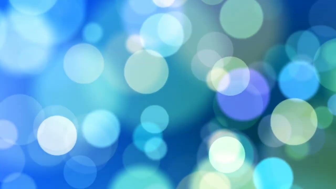 blue bubble's video background // blur bubbles background video || no copyright