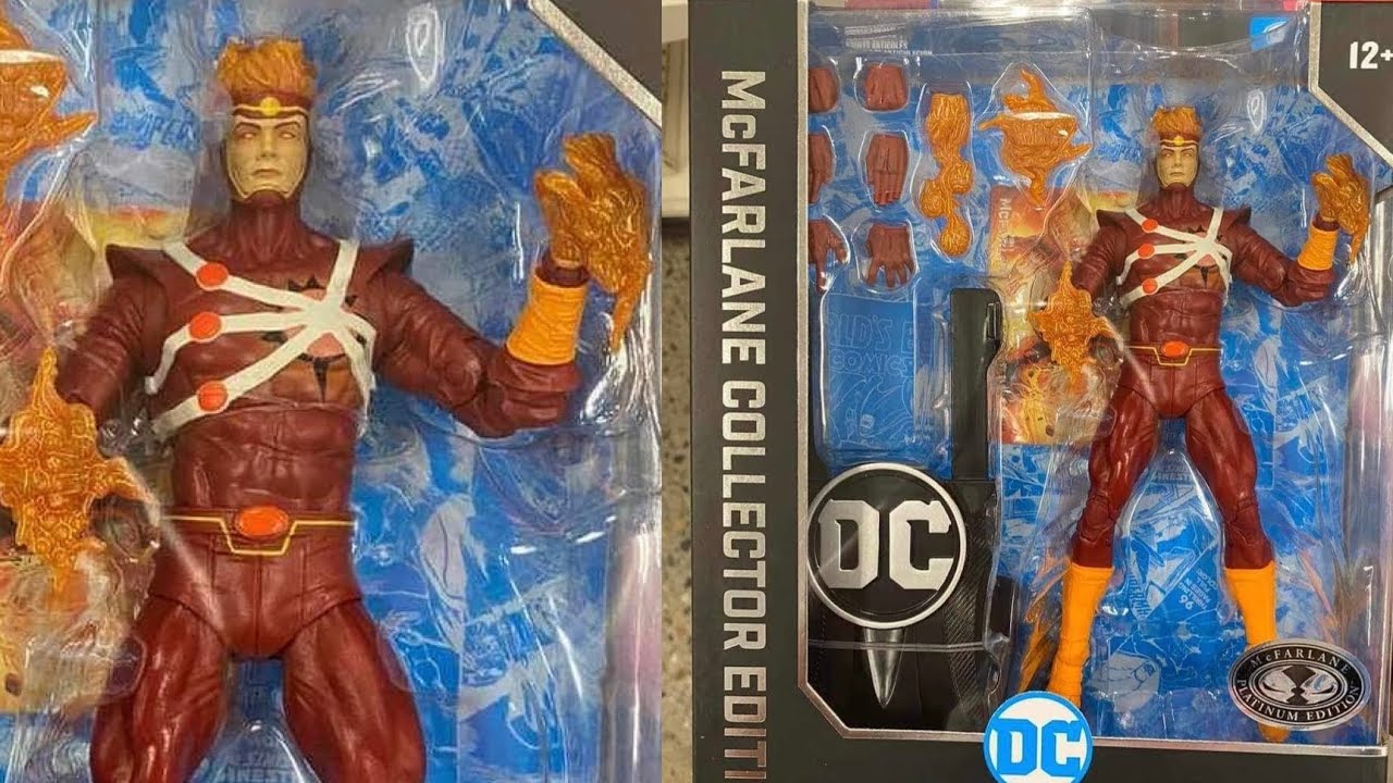 New McFarlane toys firestorm variant action figure revealed YouTube