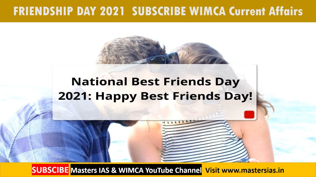 National Best Friends Day 2021 I happy friendship day 2021 I 