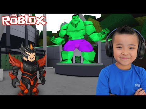 Roblox Theme Park Hulk Jurassic Park Rides Gameplay With CKN Gaming