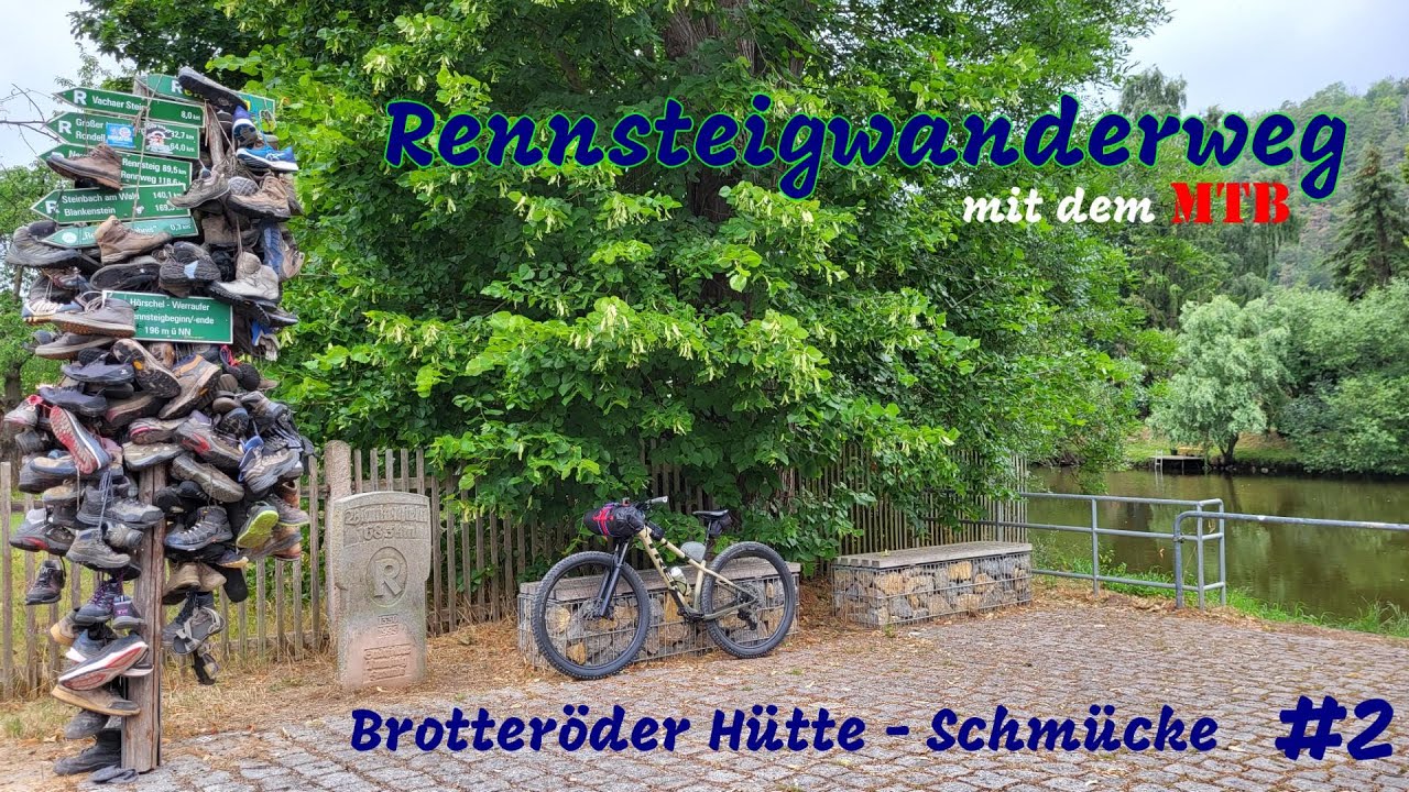 Rennsteigwanderweg mit dem MTB #2