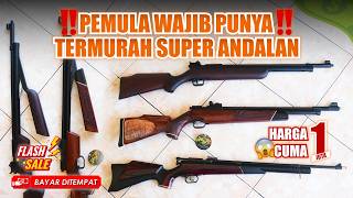 TOP 3 Senapan Angin 1 JUTAAN Terbaik buat Pemula! (PCP &amp; Uklik)🔥
