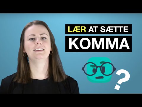 Video: Hvordan Sjekke Komma