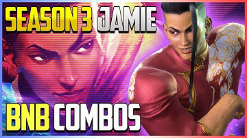 SF6 Season 3.0 At A Glance - Jamie Season 3 BnB Combos (Drive rush & Links only)