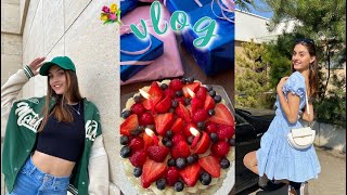 VLOG - oslava & konečně jaro | Amy's World