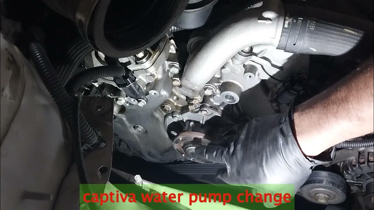 How to replace captiva water pump chevrolet captiva water pump holden