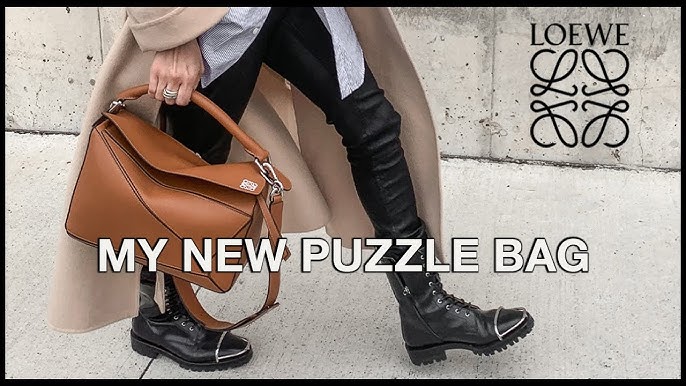 The LOEWE Puzzle Bag Review: A Sizing & Styling Guide - FARFETCH