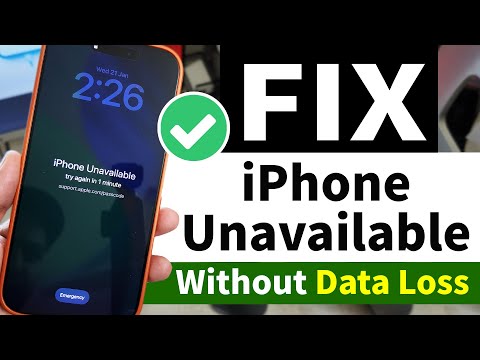 2026) How to Bypass/Unlock iPhone Unavailable Lock Screen - Remove
