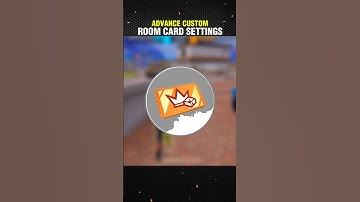 Advance Costom Room Card All Settings #freefire #shorts