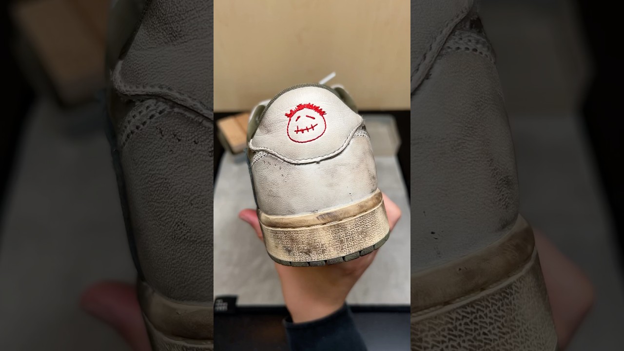 how to clean travis scott air force 1