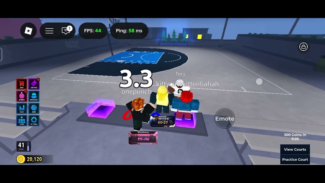 Autogreen mags vs cheats.. 👀 In basketball legends | Roblox 