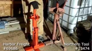 Manual Tire Changer Comparison - Harbor Freight 69686 Vs. Northern Tool 13474