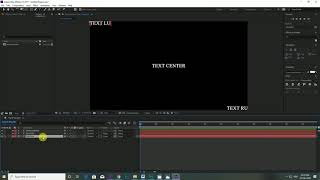 TUTORIAL:- TEXT ALIGNMENT IN AFTER EFFECTS