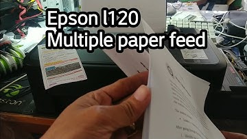 Epson L120 multiple pages print out | repair guide 🇵🇭
