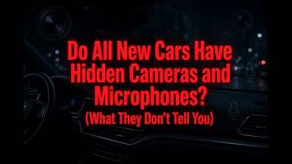 Do All New Cars Have Hidden Cameras and Microphones (What They Don’t Tell You)
