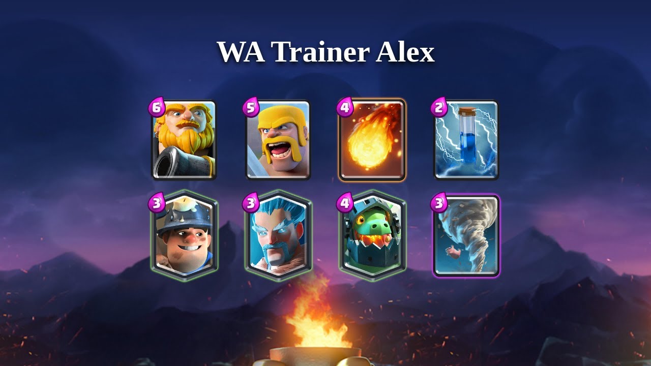 WA Trainer Alex | Royal Giant, Miner deck gameplay [TOP 200] | March ...