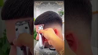 ➡️ Buzz Cut with Mid Skin Fade (Line Up Clean) #haircut #hairstyle#barbershop #tutorialhair#skinfade
