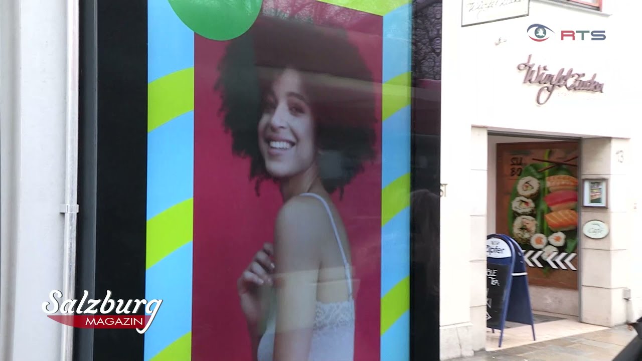 RTS Beitrag: Die Digitalen Werbeflächen der Progress zusammen mit der Europark Modekampagne