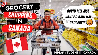 INDIANS DOING GROCERY SHOPPING IN CANADA | FUN VLOG