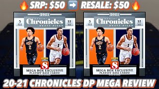 AWESOME PULLS!🔥 NO RESALE! | 2021-22 Panini Chronicles Draft Picks Basketball Retail Mega Box Review screenshot 5