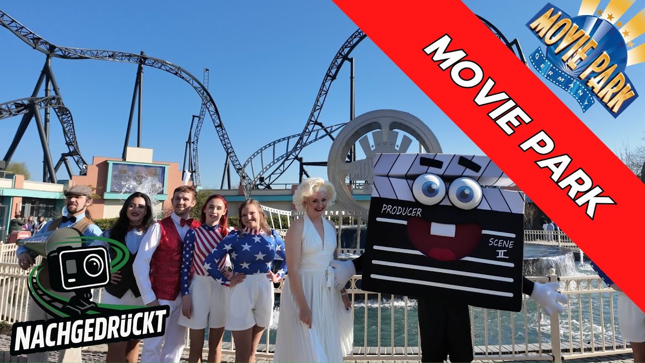 Was gibt es neues? - Saisonstart 2025 - Movie Park | Vlog 4k