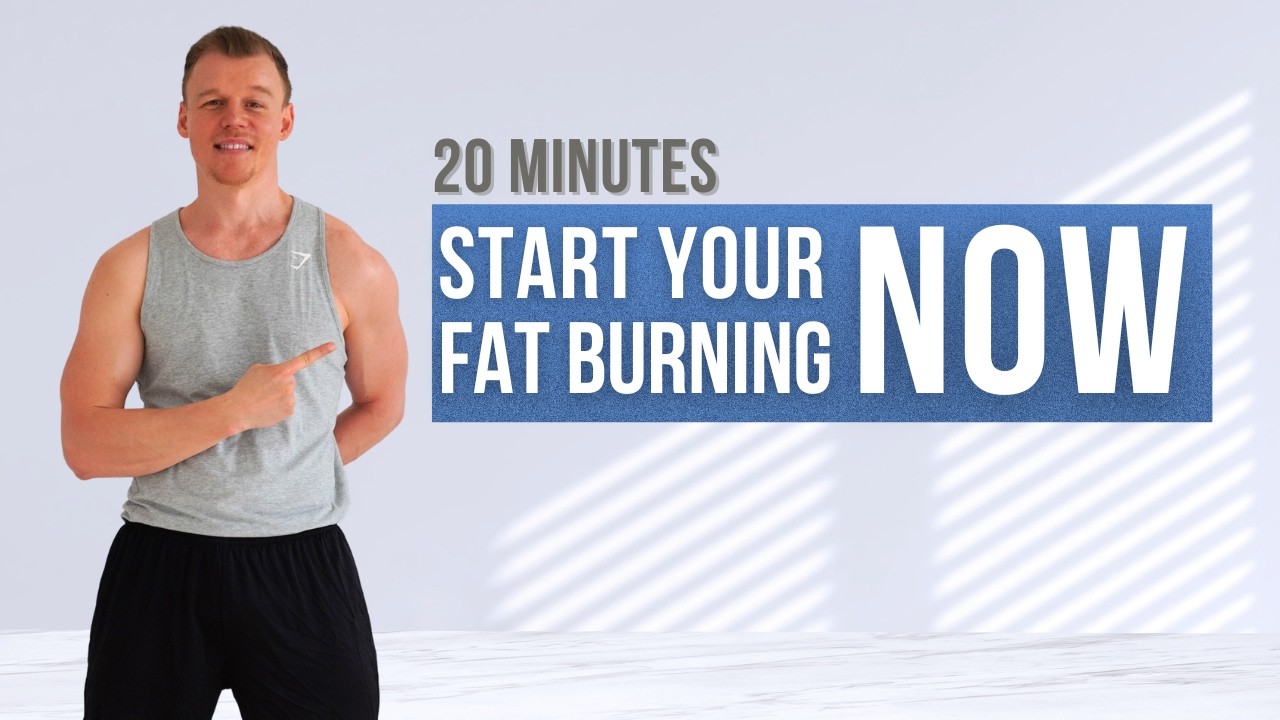 20 Min HIIT Cardio Workout at Home for Fat Burn 🔥 Lose Weight Fast (No Equipment)