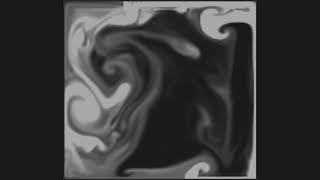 2D smoke simulation - OpenGL render screenshot 4