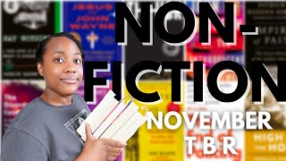 NON-FICTION NOVEMBER TBR