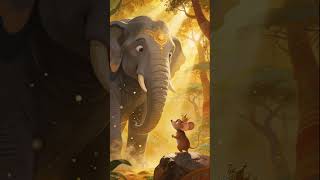 The Elephants and King of Mice | Panchatantra #Shorts